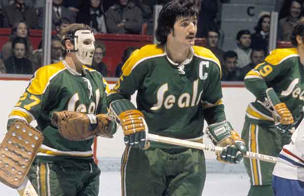 The California Golden Seals Story hockey documentary - How supportive is my  wonderful wife? She drove with me to Bakersfield tonight AND donned a Seals  jersey as I recorded hockey sound effects