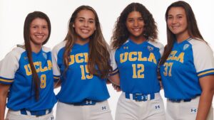 UCLA freshmen softball