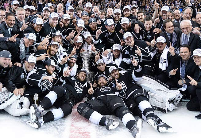 View From The Ice After LA Kings Win 2014 Stanley Cup Championship